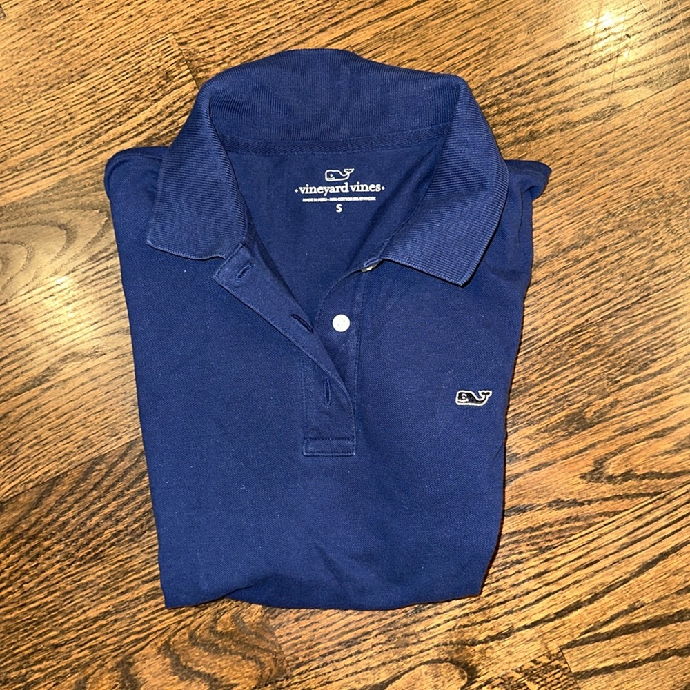 Vineyard Vines Polo Navy Blue Size Small